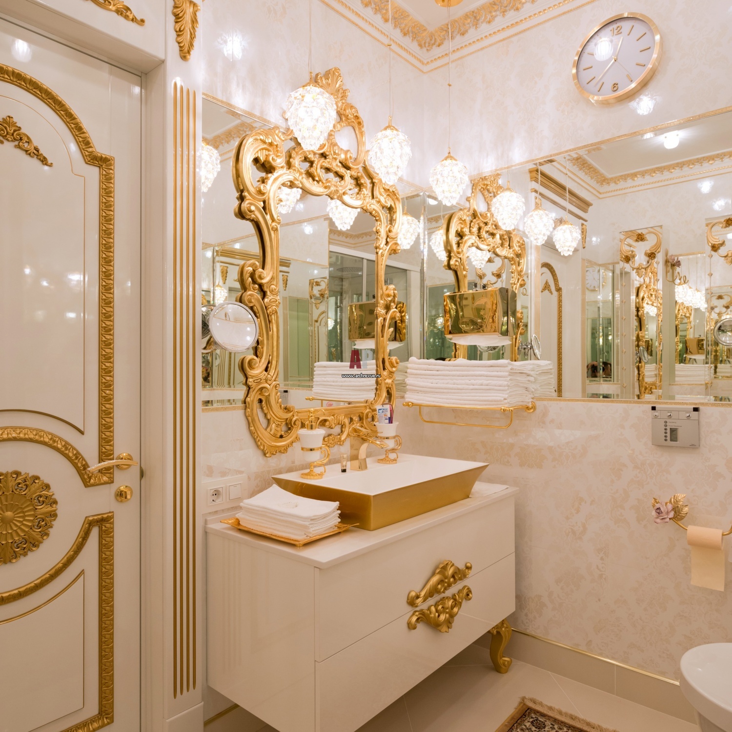 Золотая Ванная Комната