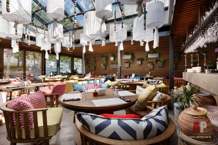 Тренды в дизайне интерьера ресторанов и кафе на 2021 год