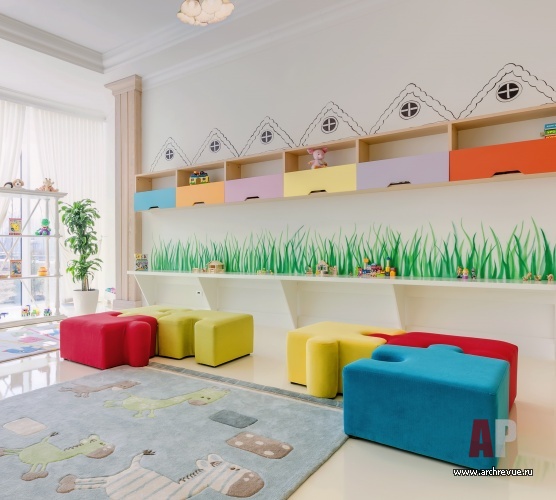 Дизайн студия в детском саду. Оригинальный дизайн проект и декор интерьера детского сада