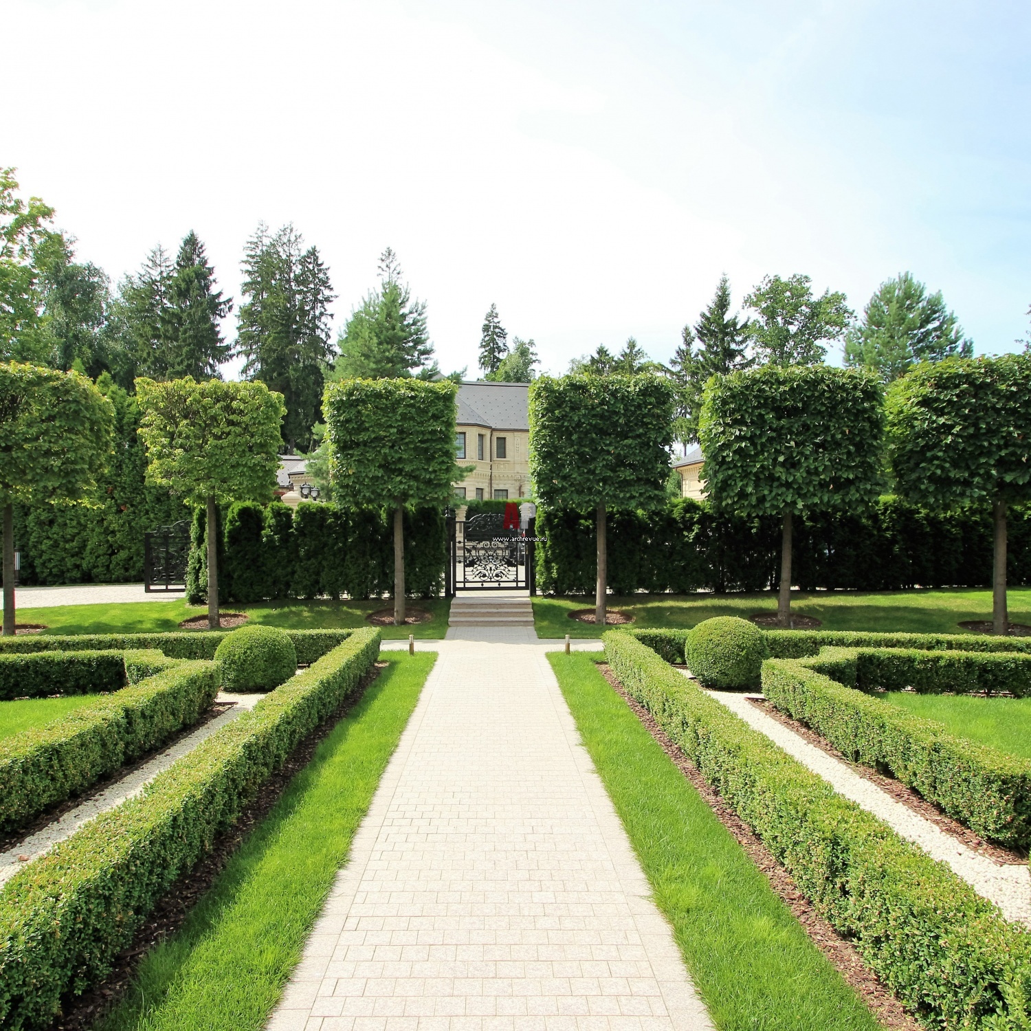Регулярный сад классика Франция дворец Версаль