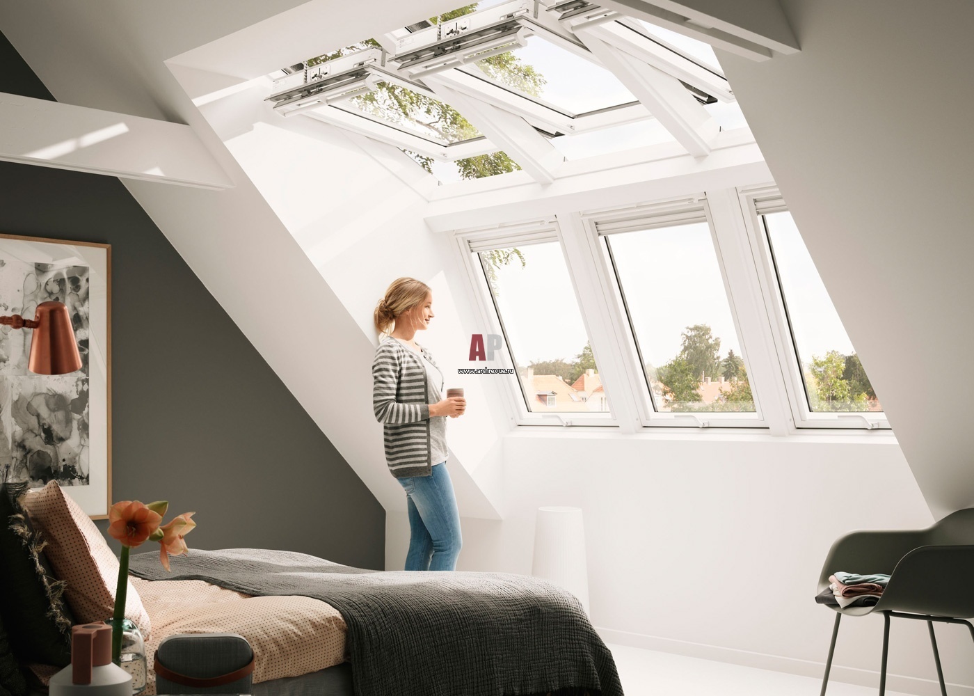 Мансардный эркер Velux