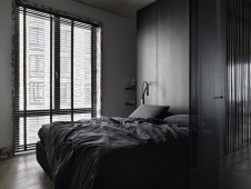 Фото интерьера спальня квартиры в стиле минимализм