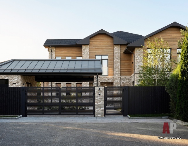 Фото фасада дома в современном стиле