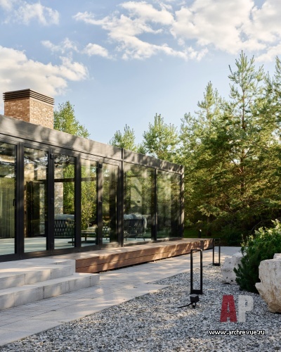 Фото фасада дома в современном стиле