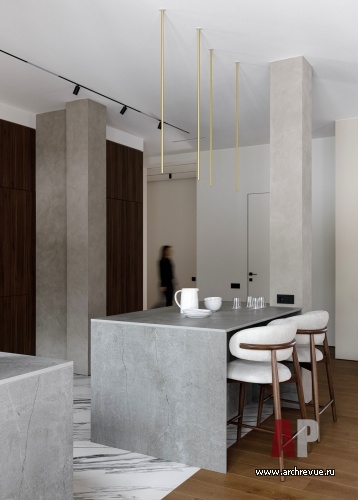 Фото интерьера кухни дома в современном стиле