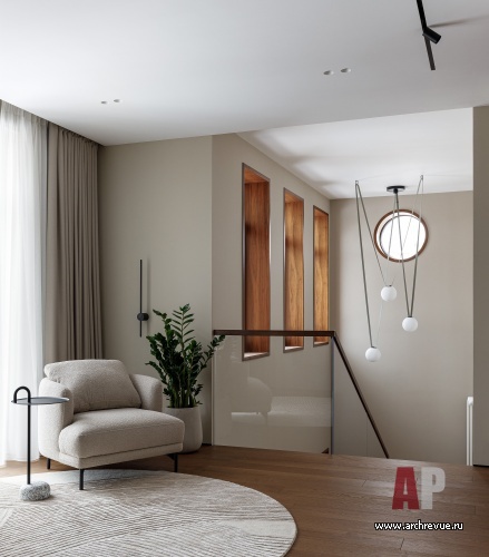 Фото интерьера коридора дома в современном стиле