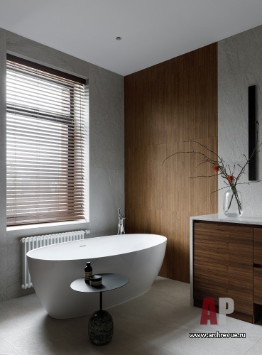 Фото интерьера ванной дома в современном стиле