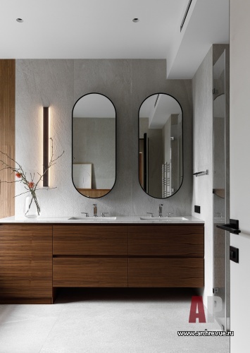 Фото интерьера санузла дома в современном стиле