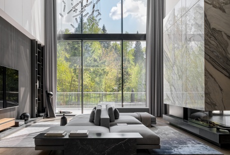 Современный дом с мужским характером