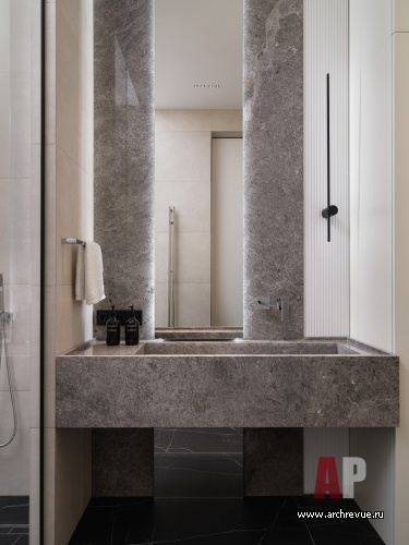 Фото интерьера санузла дома в стиле минимализм