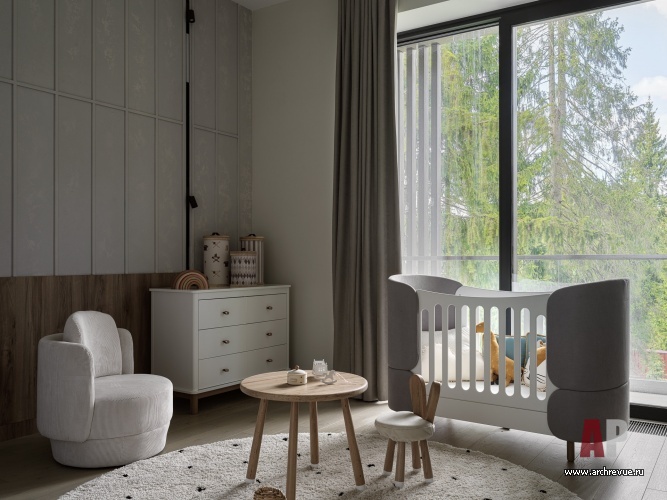 Фото интерьера детской дома в стиле минимализм