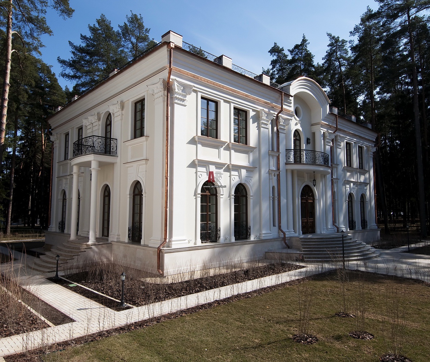 Усадьба, поместье, особняк в стиле русского классицизма